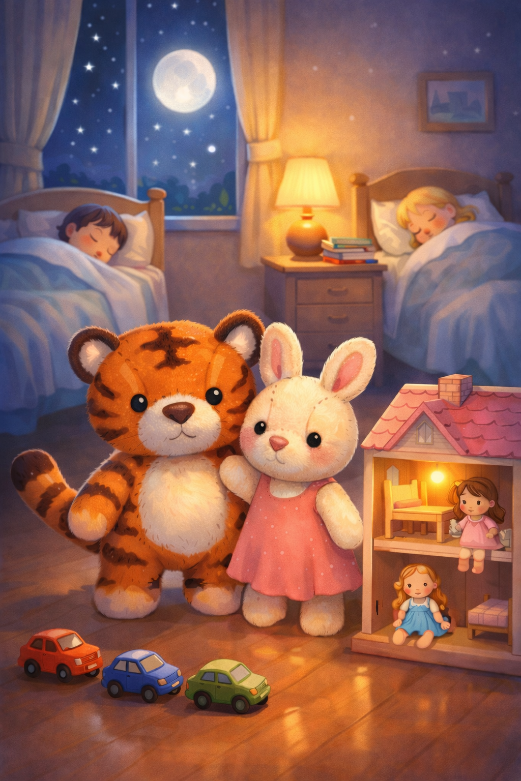 Nocne życie zabawek