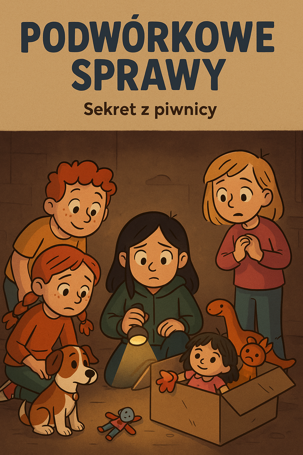 Ilustracja bajki Sekret z piwnicy